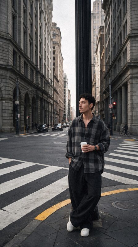 City Coffee Crossing VIBEFLIRTING style example