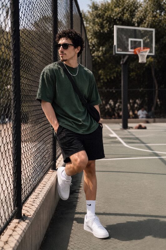 Courtside Green VIBEFLIRTING style example