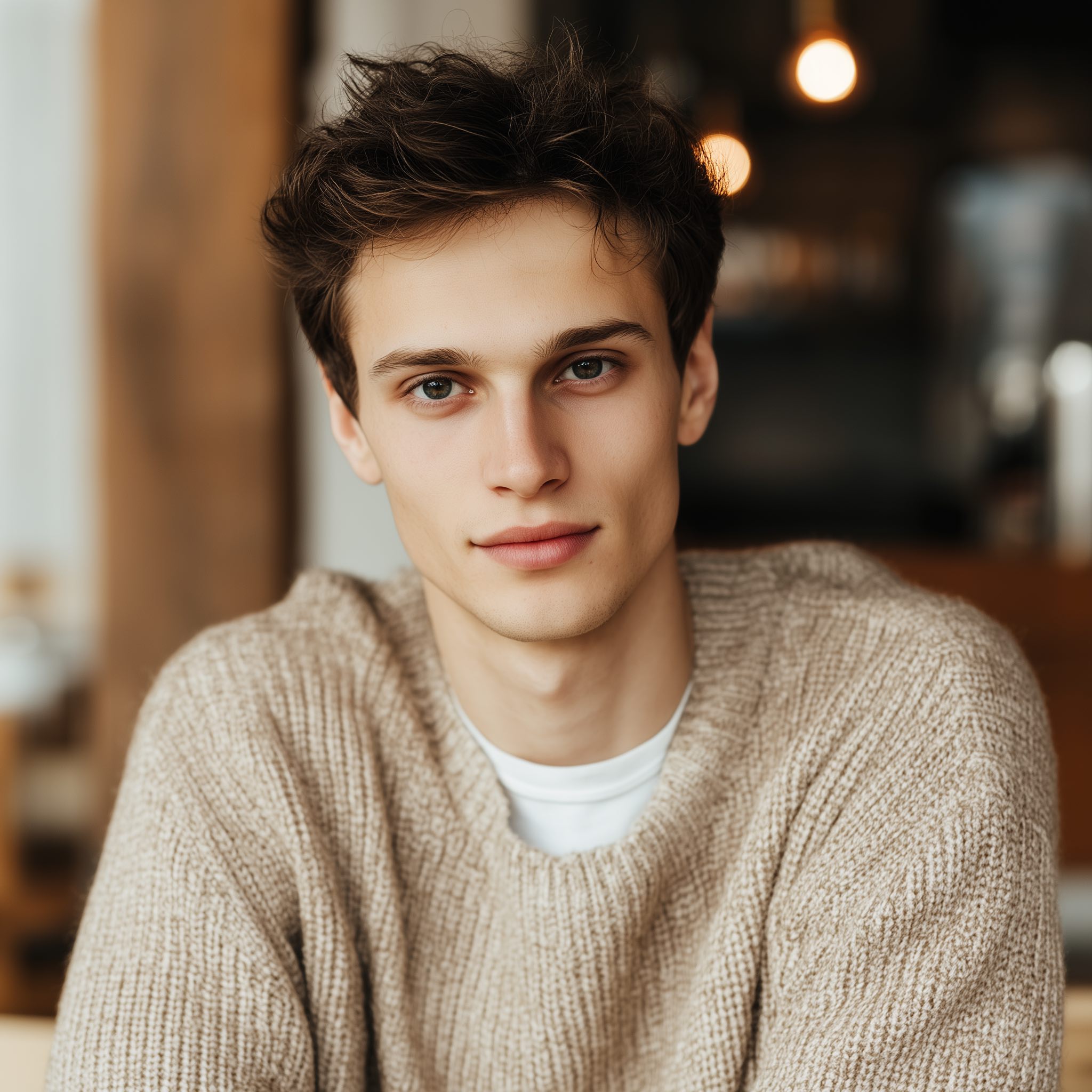 AI-generated dating photo