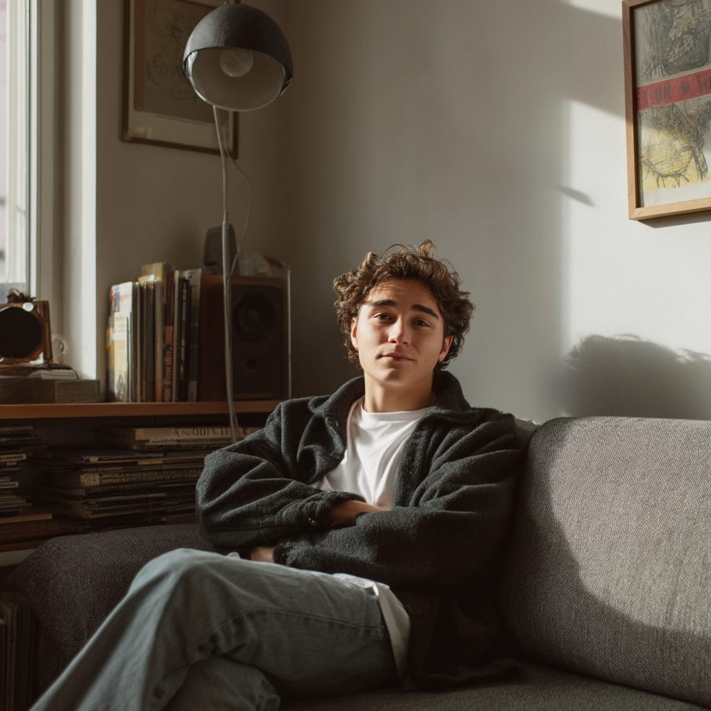 AI-generated dating photo