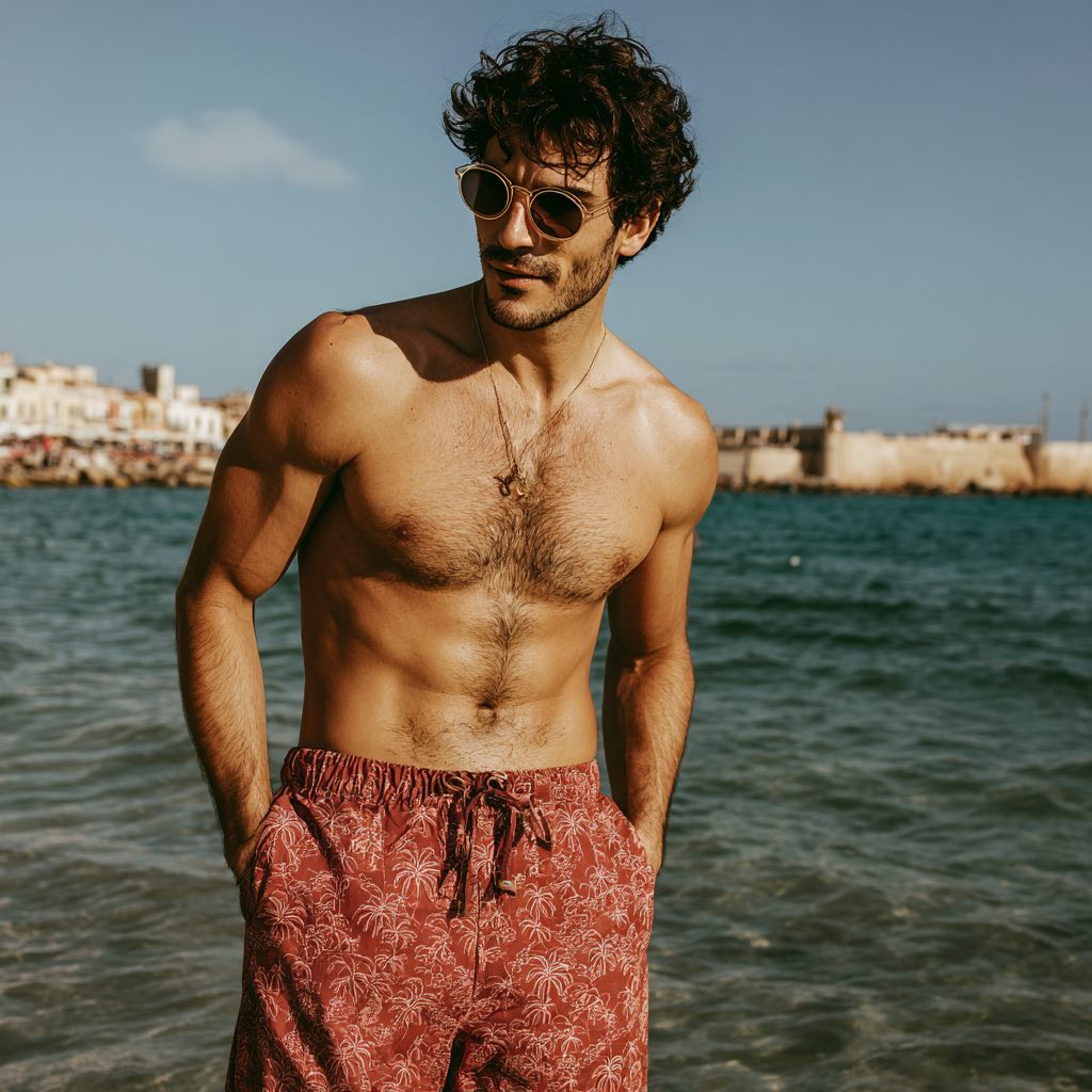 AI-generated dating photo
